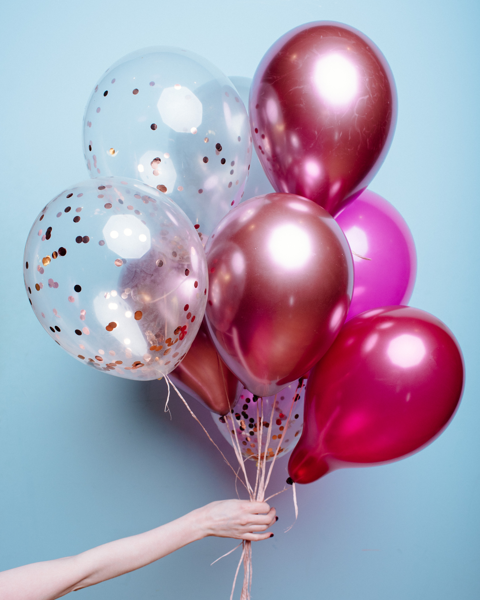 Helium-Ballonbouquets (fertige Kombinationen)