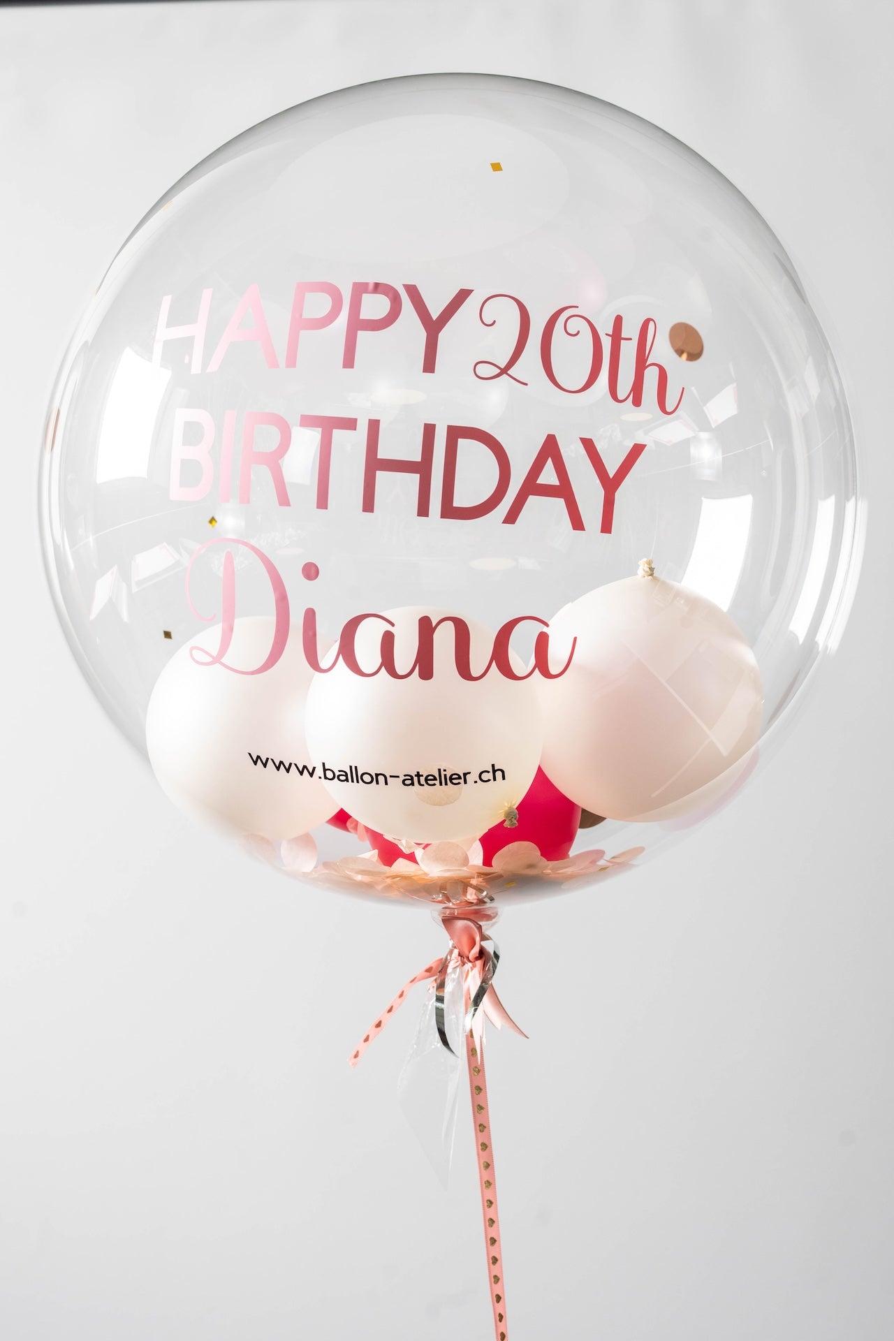 Personalisierter Geburtstagsballon (Helium)