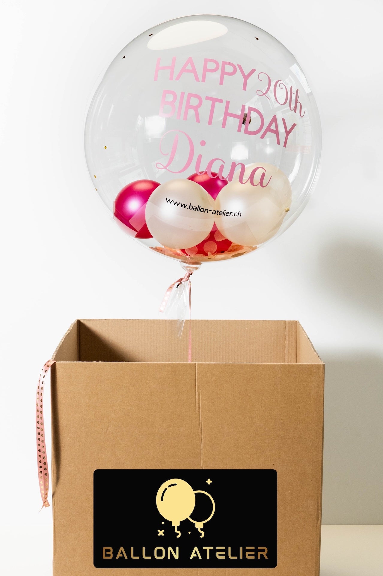 Personalisierter Geburtstagsballon (Helium)