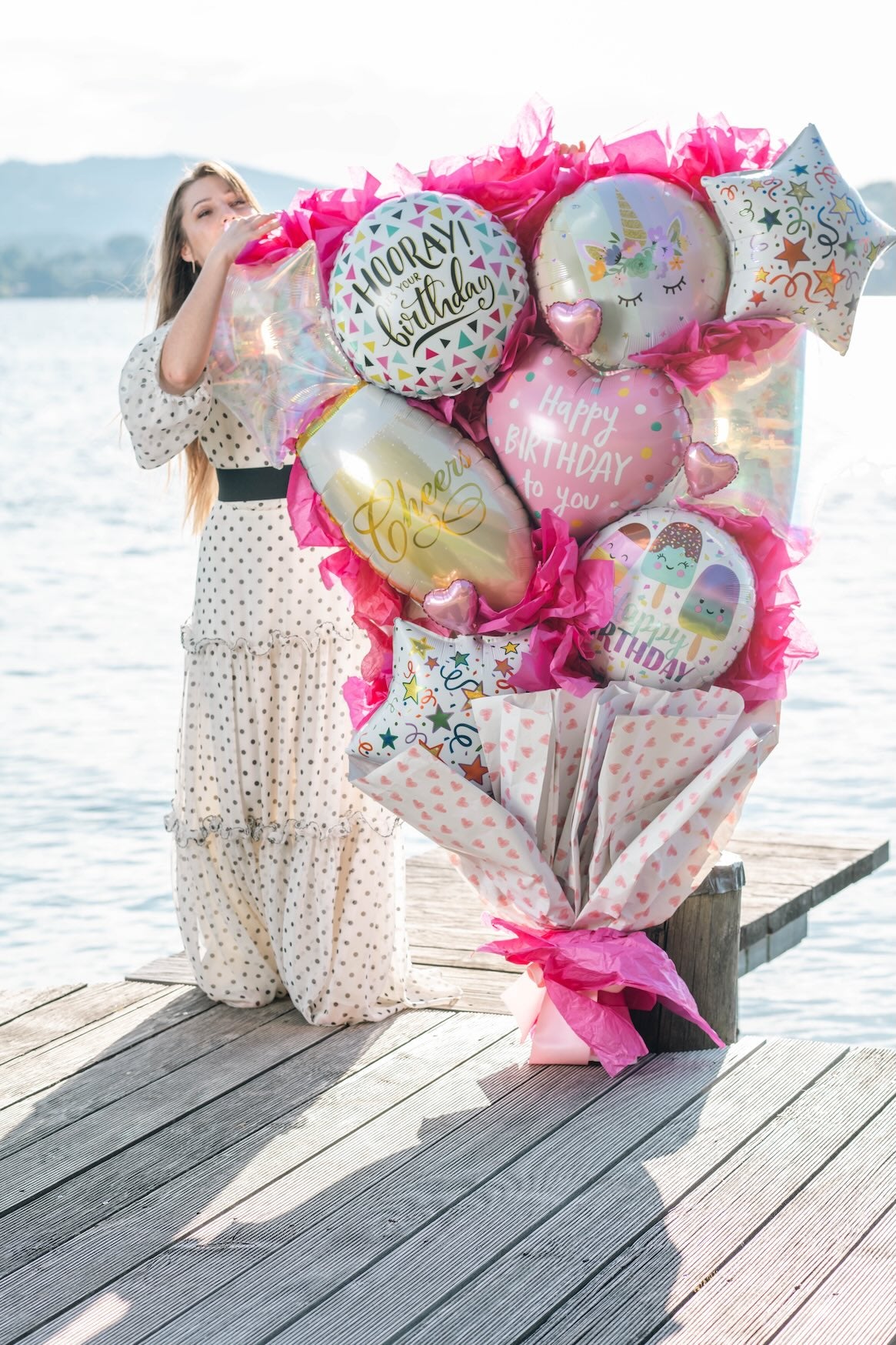 Ballon Bouquet Girl