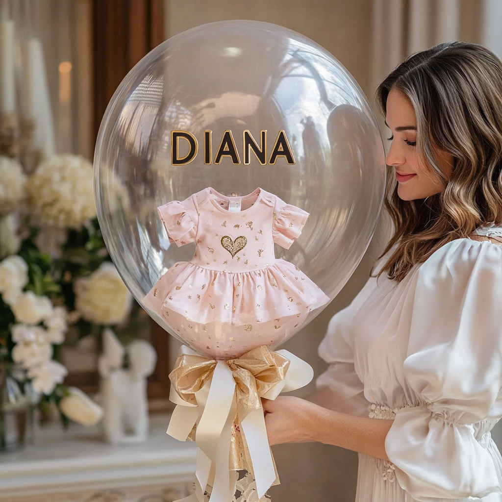 Personalized Name Balloon – Custom Design - BALLON ATELIER